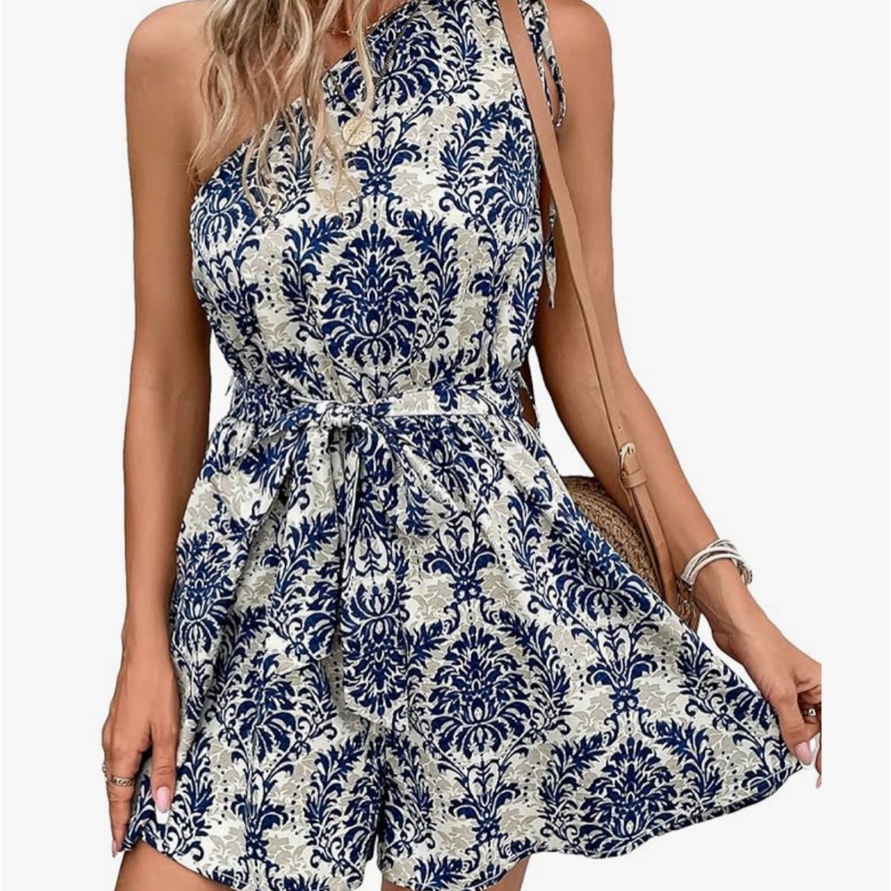 NWT cupshe one shoulder dress with tie waist